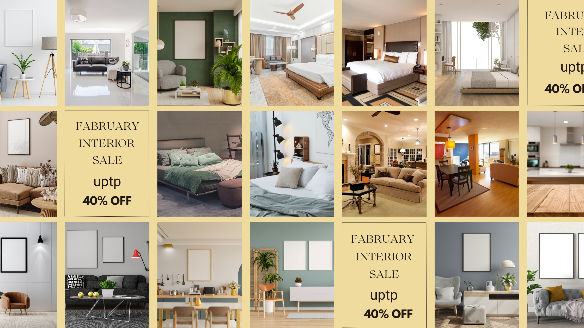 End-to-end interior design service